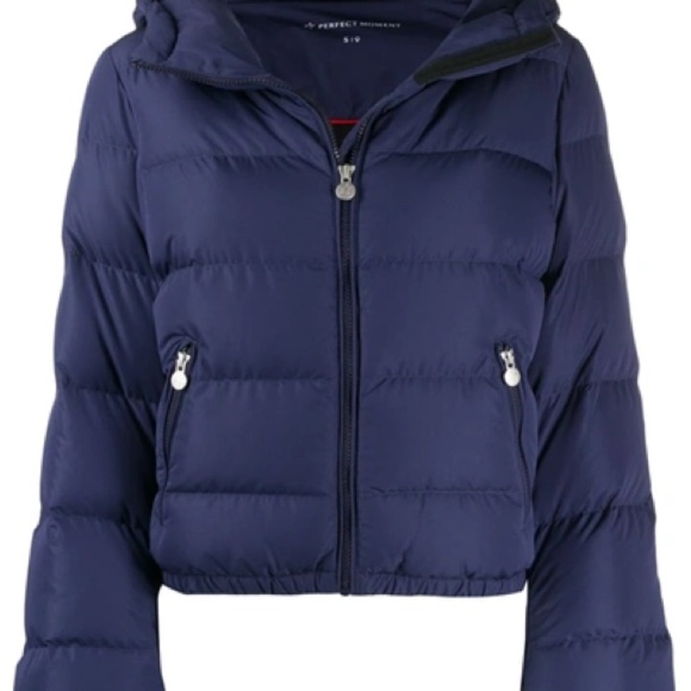 Perfect moment polar flare Navy Puffer Jacket